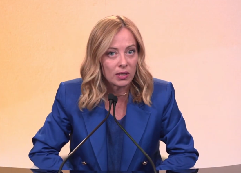 Мелоні: Росія намагається принести голод і темряву в Україну, але її план провалився
